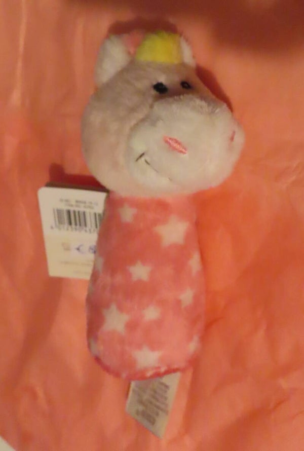 Einhorn Greiffigur mit Rassel