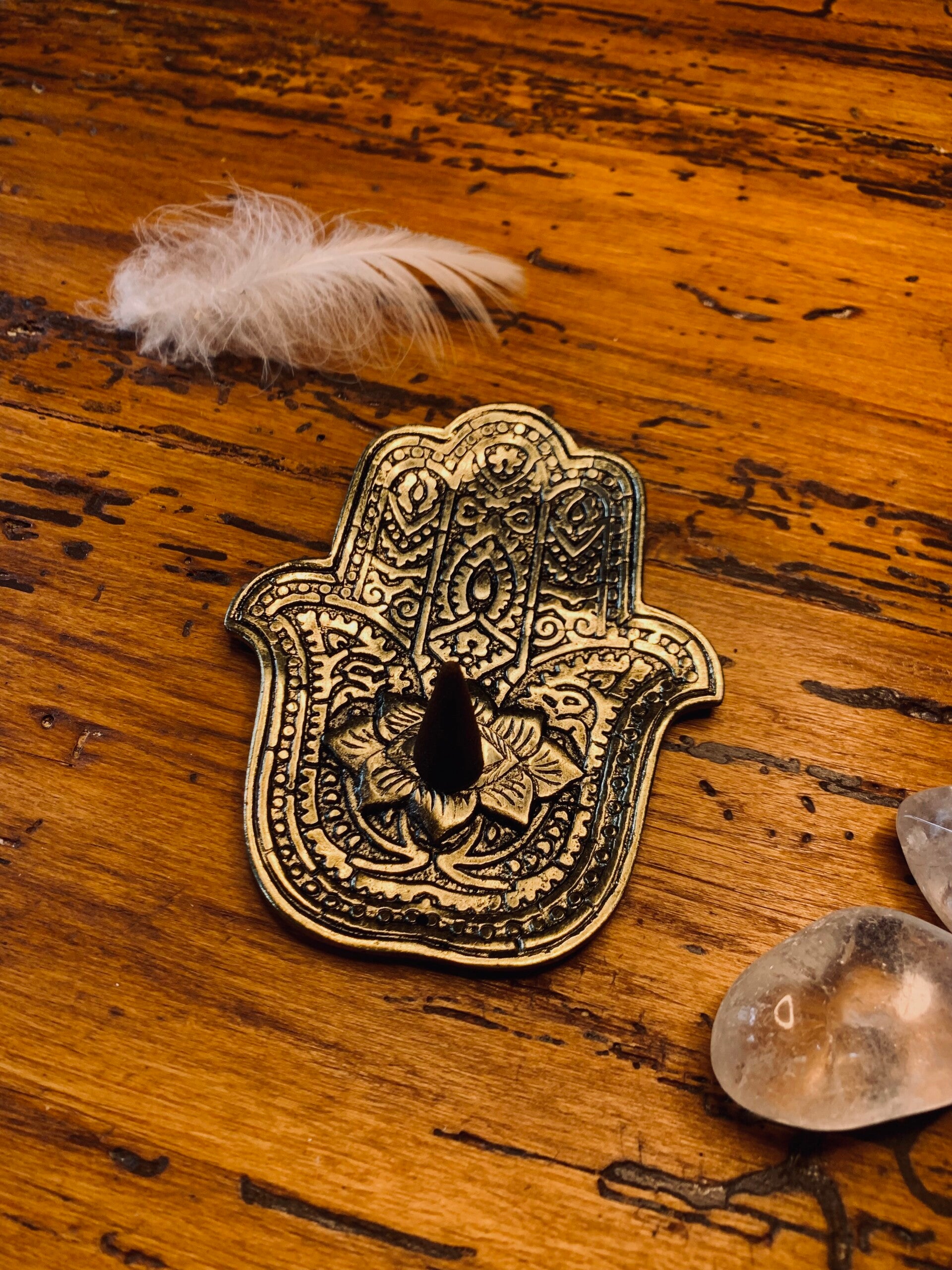 Porte-encens "Main de Fatima"