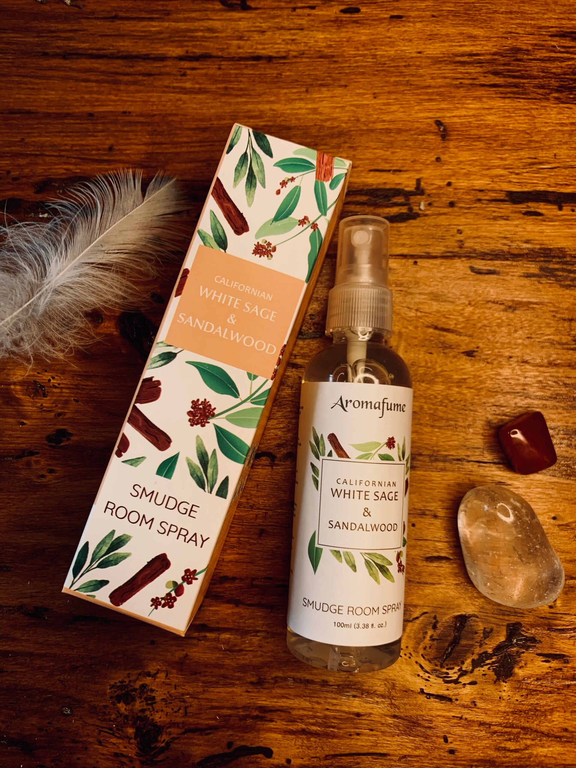 Spray Sauge blanche & Bois de Santal - AROMAFUME