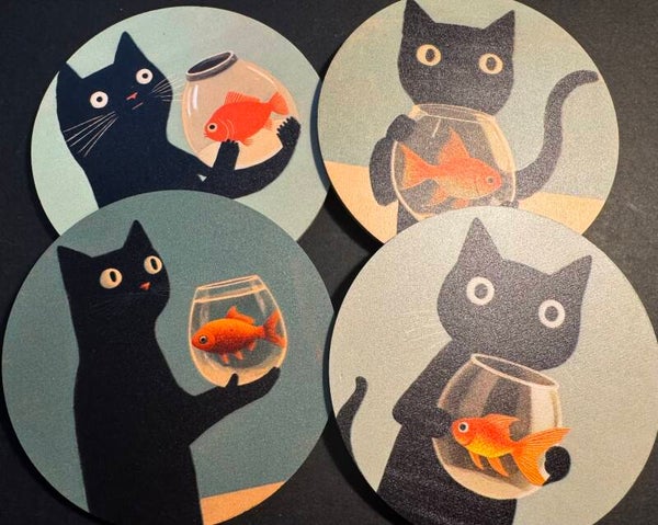 Lasinaluset kultakala