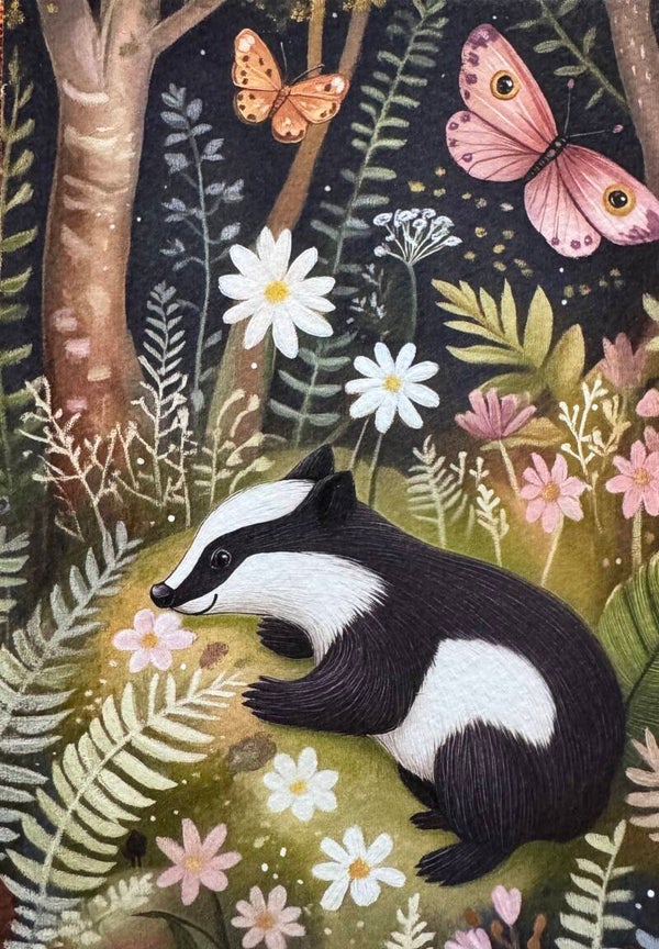 Eläinkortti mäyrä