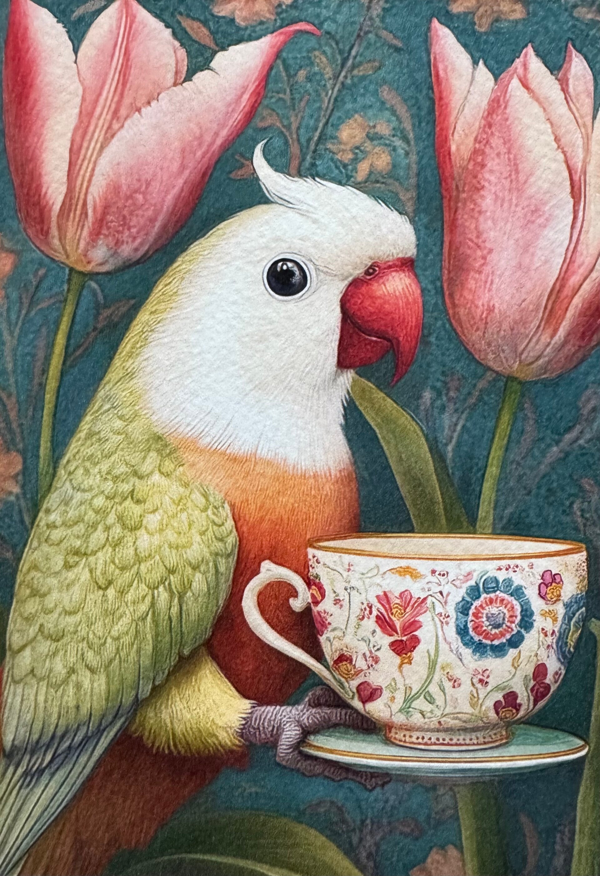 Eläinkortti papukaija