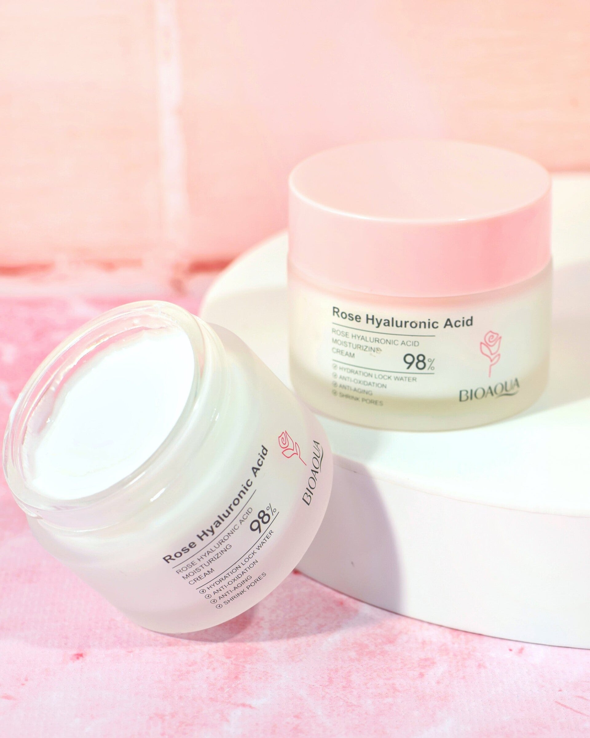 Crema Hidratante de Rosas