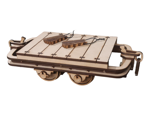 FBF-SH205 Plateaulorrie / Flachwagen / Flat wagon