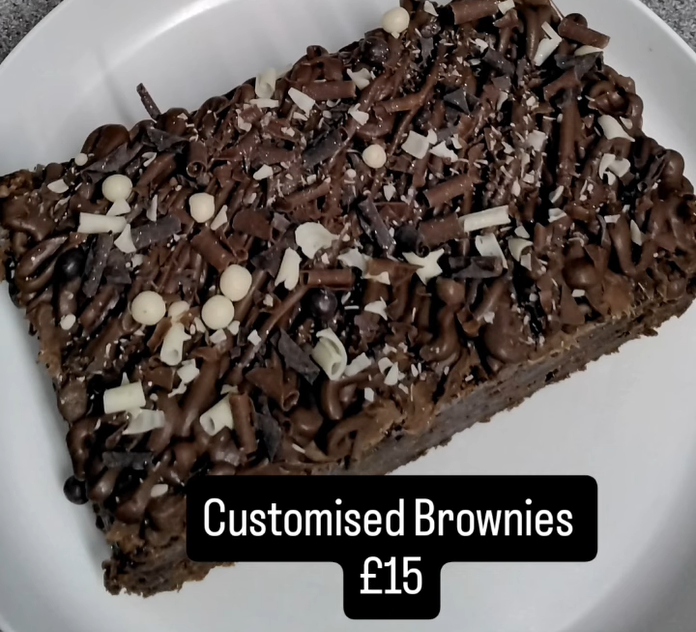 Customised Brownies
