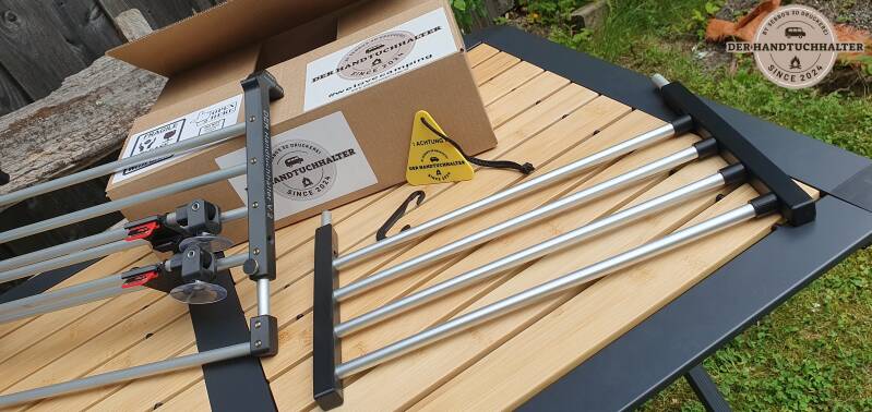 DER Handtuchhalter V2 – der clevere Handtuchtrockner für dein Reisemobil oder Wohnwagen