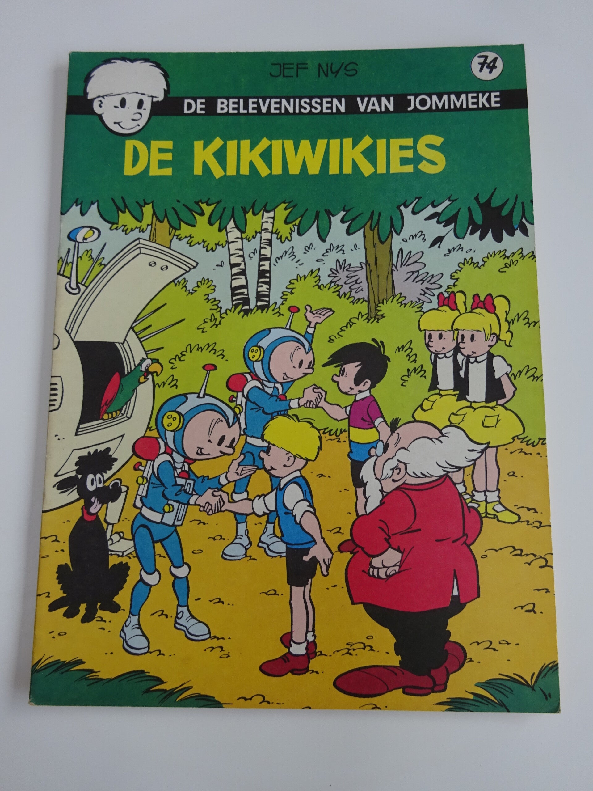 Jommeke - De kikiwikies - 1ste druk (1976)