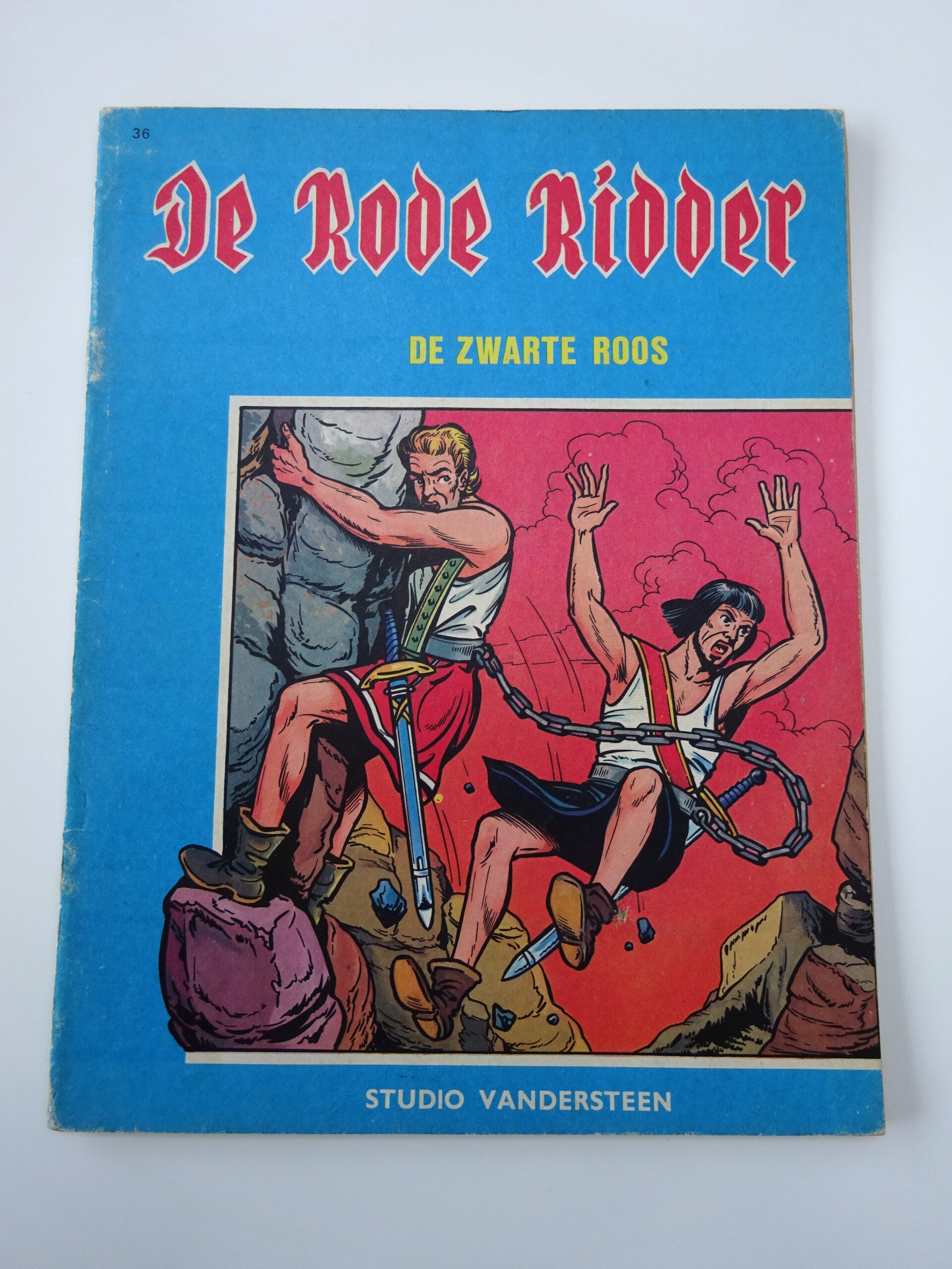 De rode ridder - De zwarte roos - 1ste druk (1968)