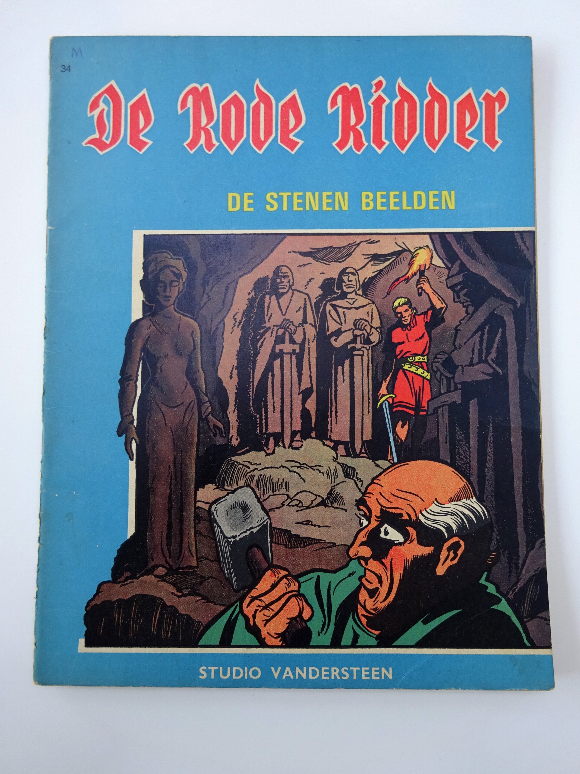 De rode ridder - De stenen beelden - 1ste druk (1967)