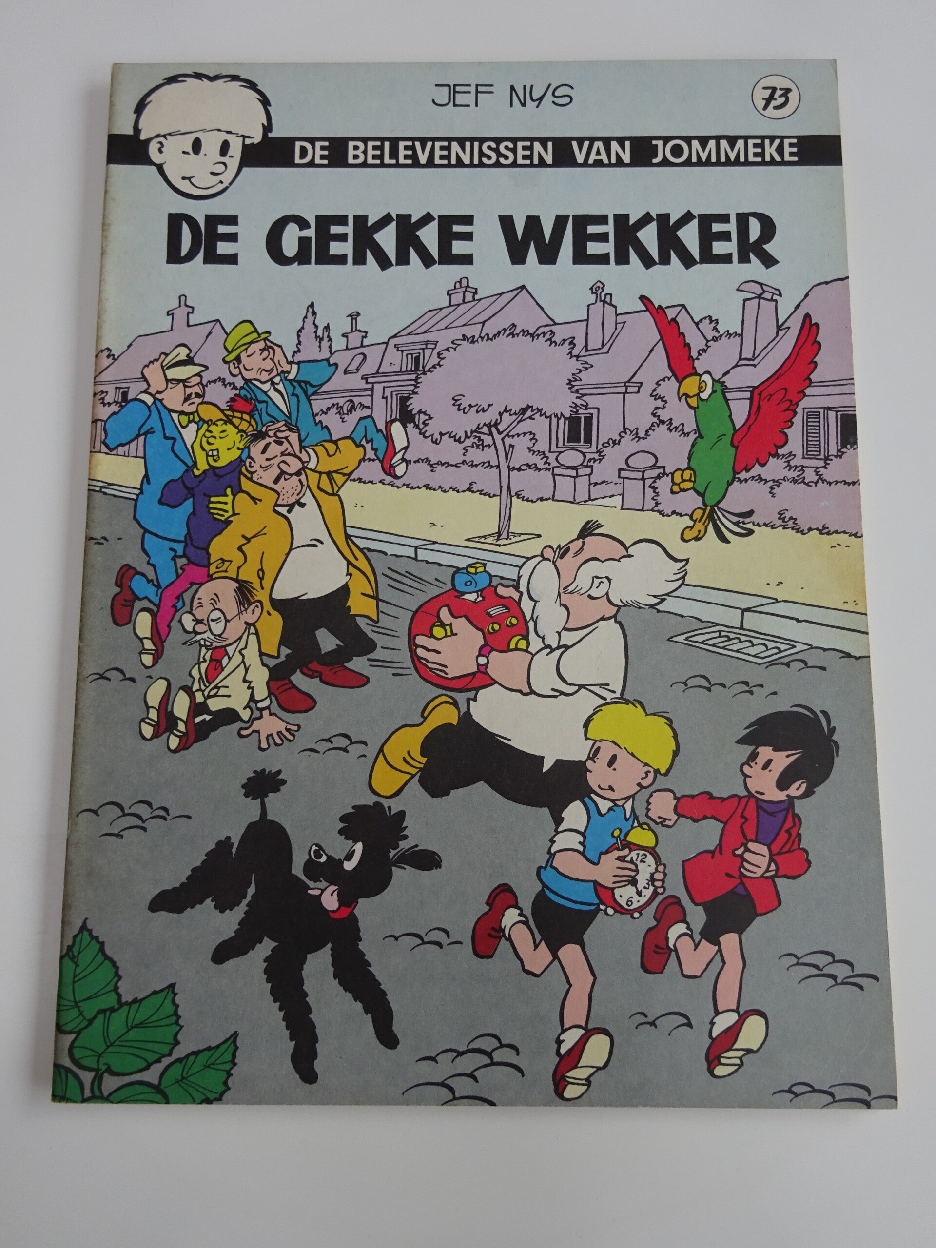 Jommeke - De gekke wekker - 1ste druk (1975)