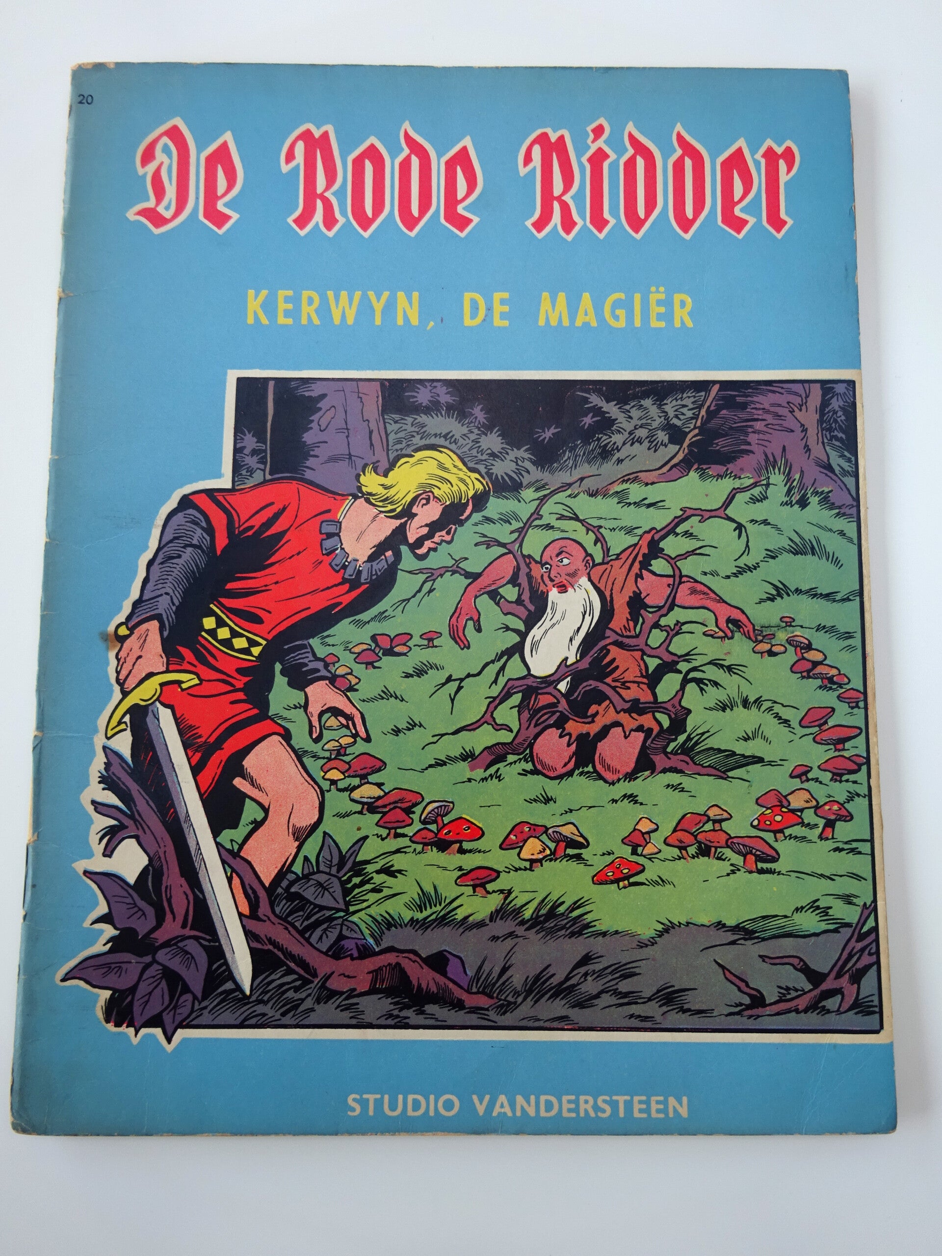 De rode ridder - Kerwyn, de magiër - 1ste druk (1964)
