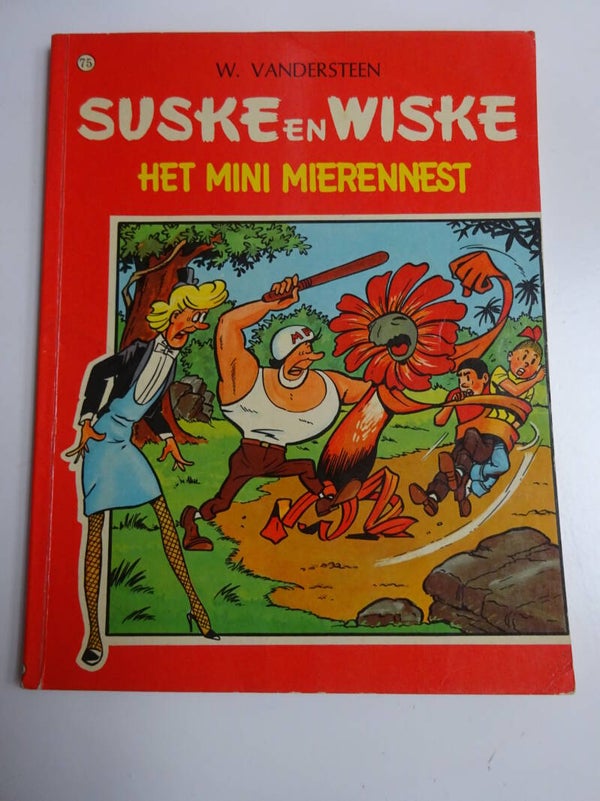 Suske en Wiske - Het mini mierennest - 1ste geplast. druk VK (1968)