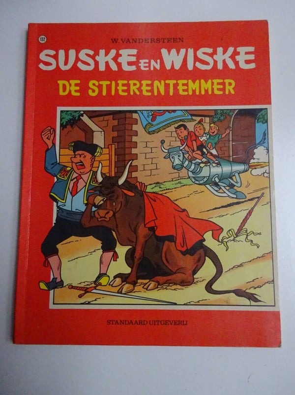 Suske en Wiske - De stierentemmer - 1ste druk VK (1972)