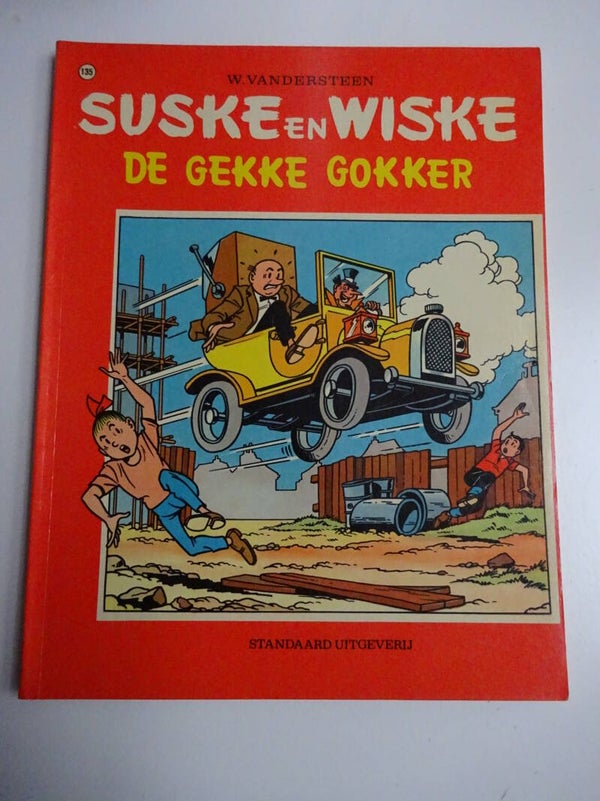 Suske en Wiske - De gekke gokker - 1ste druk VK (1972)