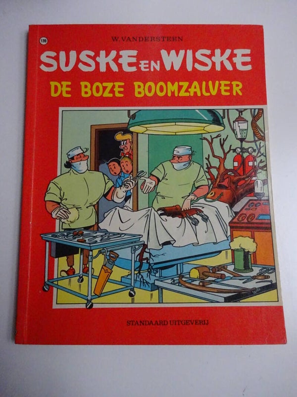 Suske en Wiske - De boze boomzalver - 1ste druk VK (1973)