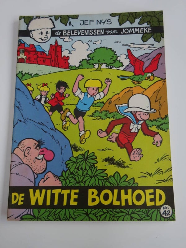 Jommeke - De witte bolhoed - 1ste druk (1970)