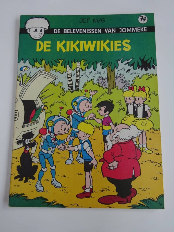 Jommeke - De kikiwikies - 1ste druk (1976)