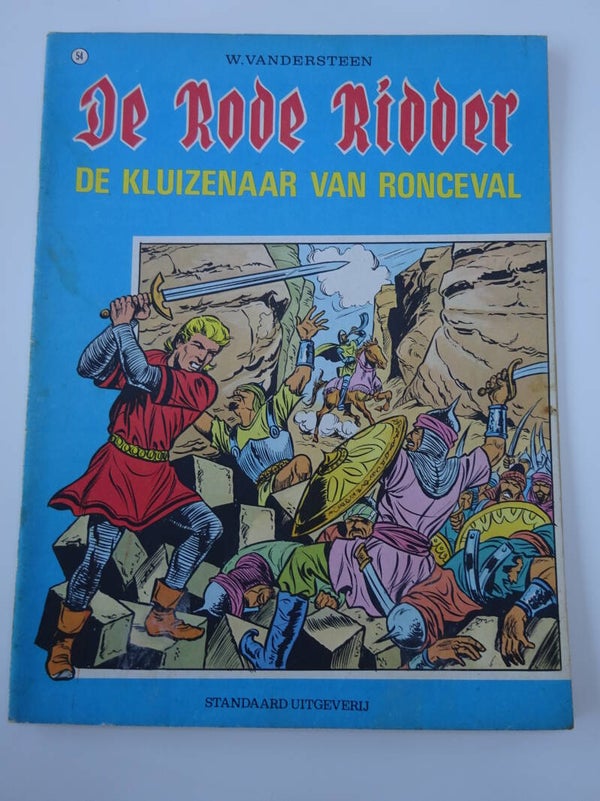 De rode ridder - De kluizenaar v Ronceval - 1ste druk (1972)