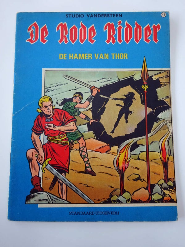 De rode ridder - De hamer van Thor - 1ste druk (1970)