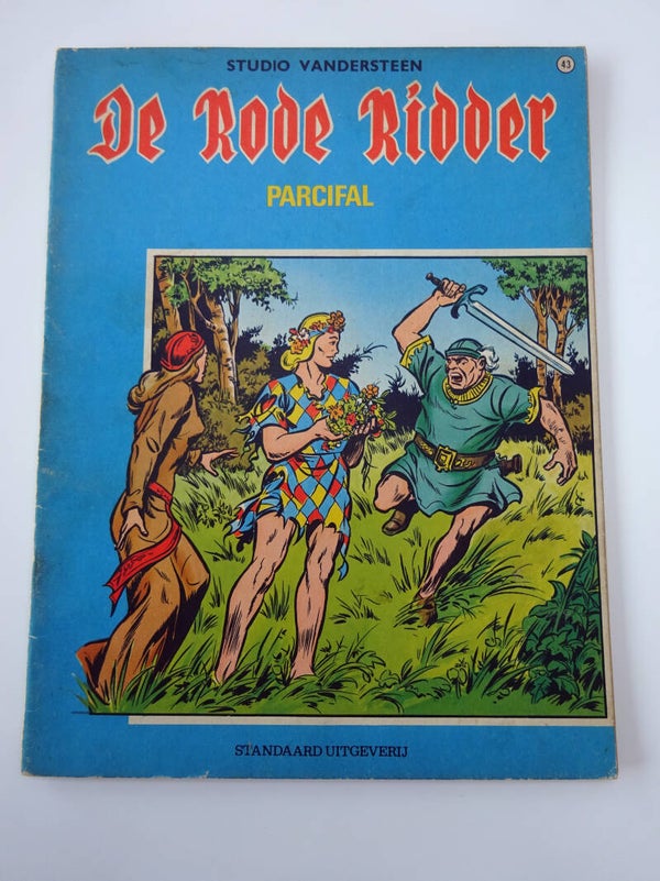 De rode ridder - Parcifal - 1ste druk (1969)