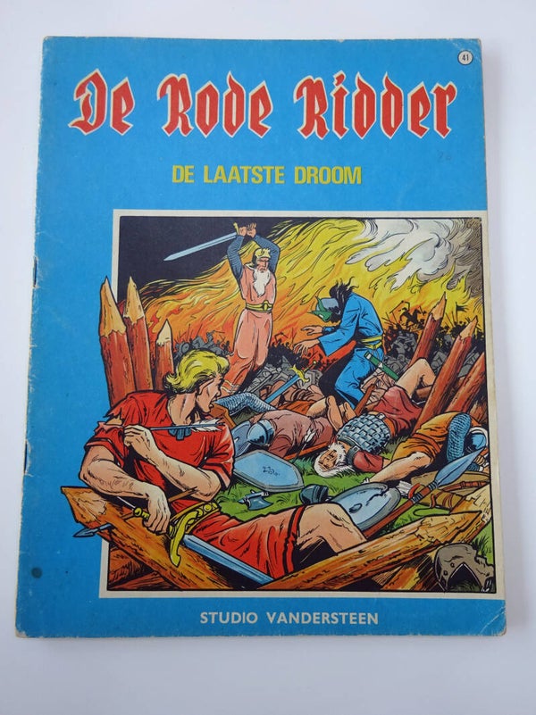 De rode ridder - De laatste droom - 1ste druk (1969)