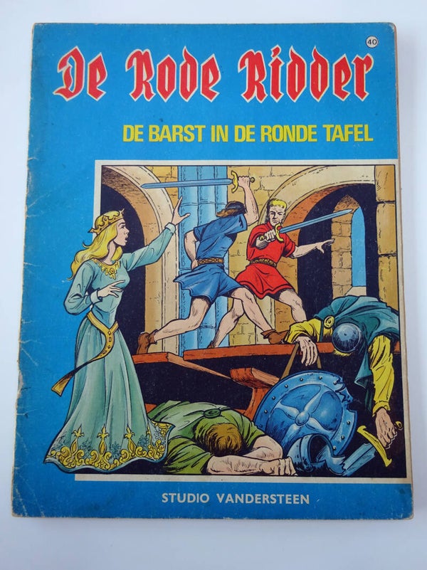 De rode ridder - De barst in de ronde tafel - 1ste druk (1969)