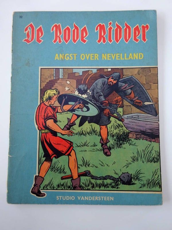 De rode ridder - Angst over Nevelland - 1ste druk (1967)