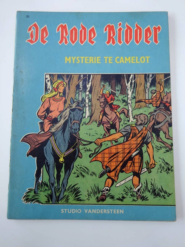 De rode ridder - Mysterie te Camelot - 1ste druk (1966)