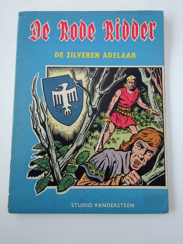 De rode ridder - De zilveren adelaar - 1ste druk (1962)
