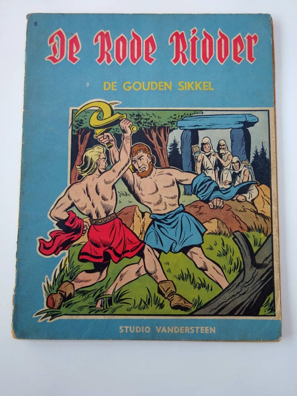 De rode ridder - De gouden sikkel - 1ste druk (1961)