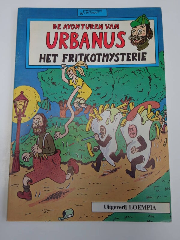 Het fritkotmysterie - 1ste druk (1983)