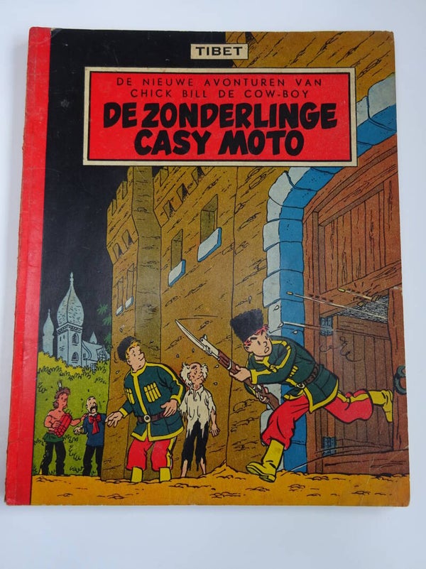 De zonderlinge Casy Moto - 1ste druk (1956)