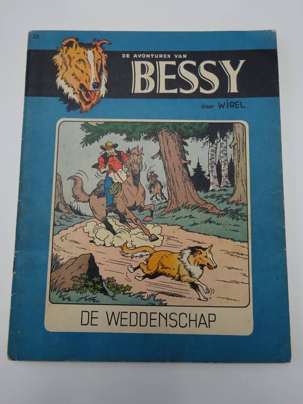 Bessy - De weddenschap - 1ste druk (1958)