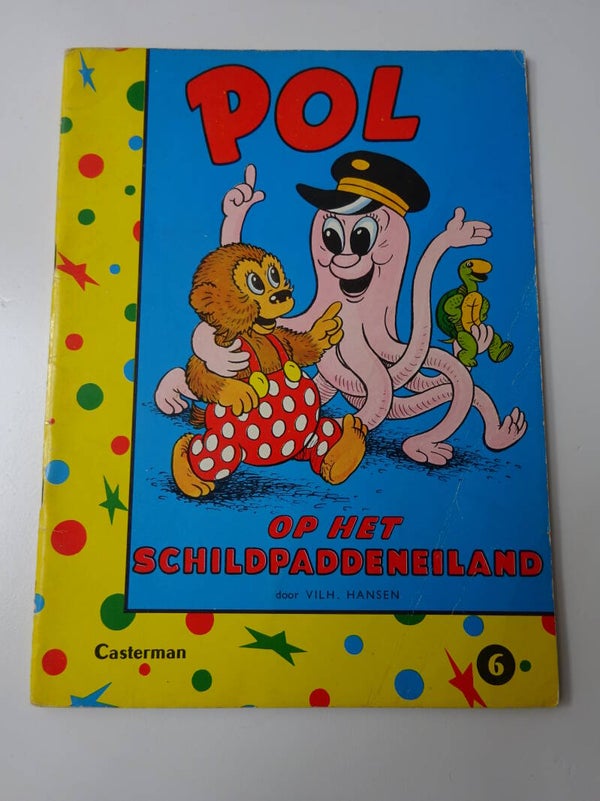 Pol op het schildpaddeneiland - 1ste druk (1959)