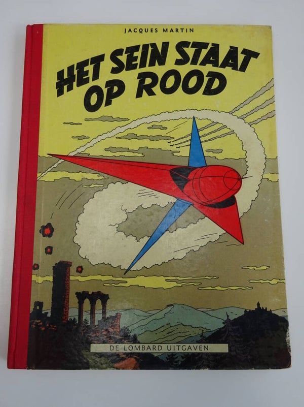 Lefranc - Het sein staat op rood - 1ste druk (1954)