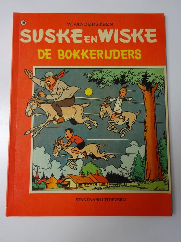 Suske en Wiske - De Bokkerijders - 1ste druk VK (1972)