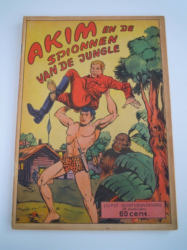 Akim en de spionnen van de jungle - 1ste druk (1954)