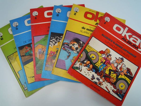 Okay Album 1 t/m 6 - 1ste druk (1972)