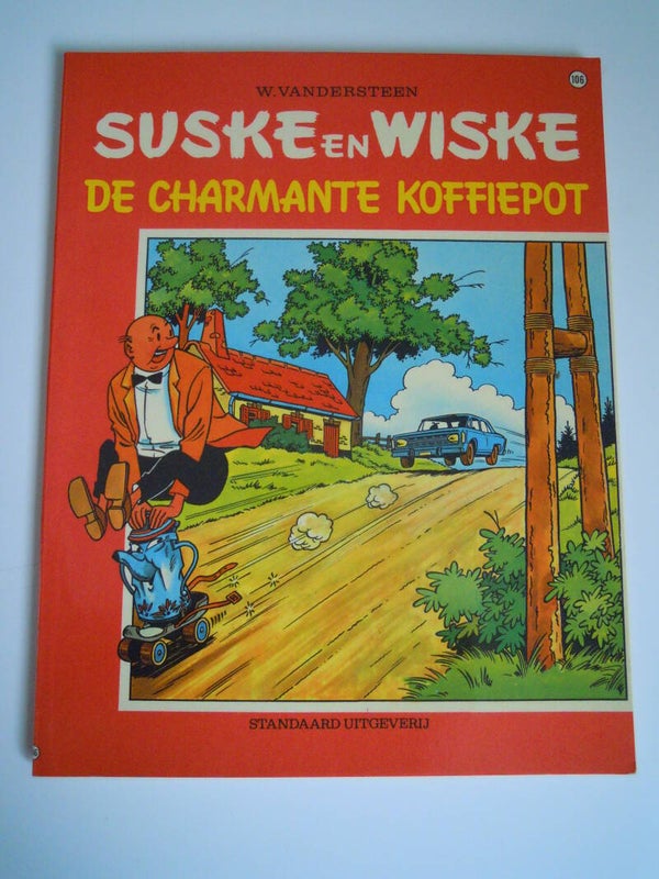 Suske en Wiske - De charmante koffiepot - 1ste druk VK (1970)