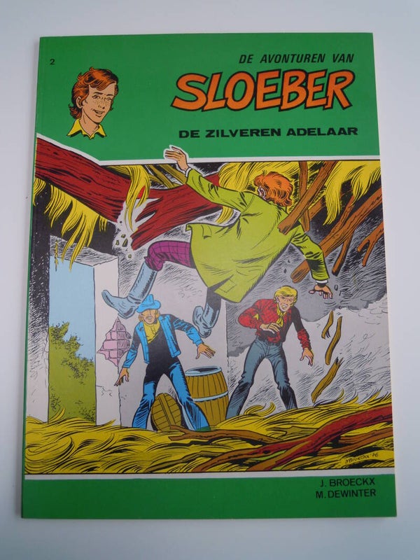 Sloeber - De zilveren adelaar - 1ste druk (1976)