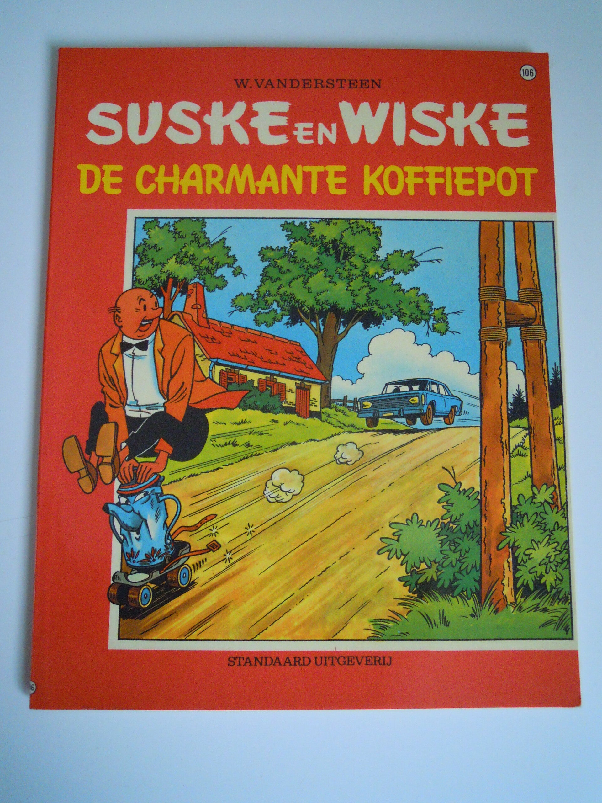Suske en Wiske - De charmante koffiepot - 1ste druk VK (1970)