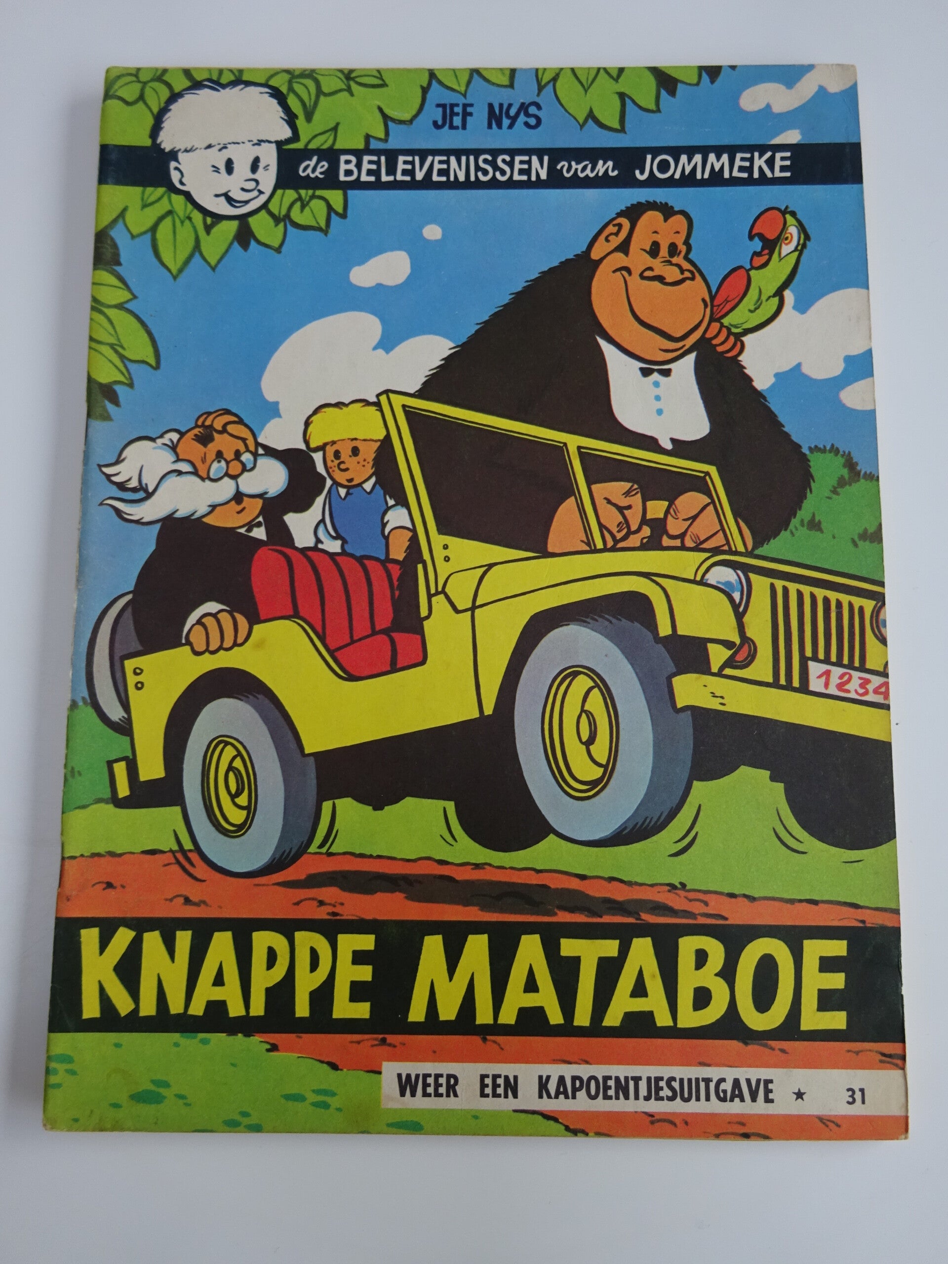 Jommeke - Knappe Mataboe - 1ste druk (1967)