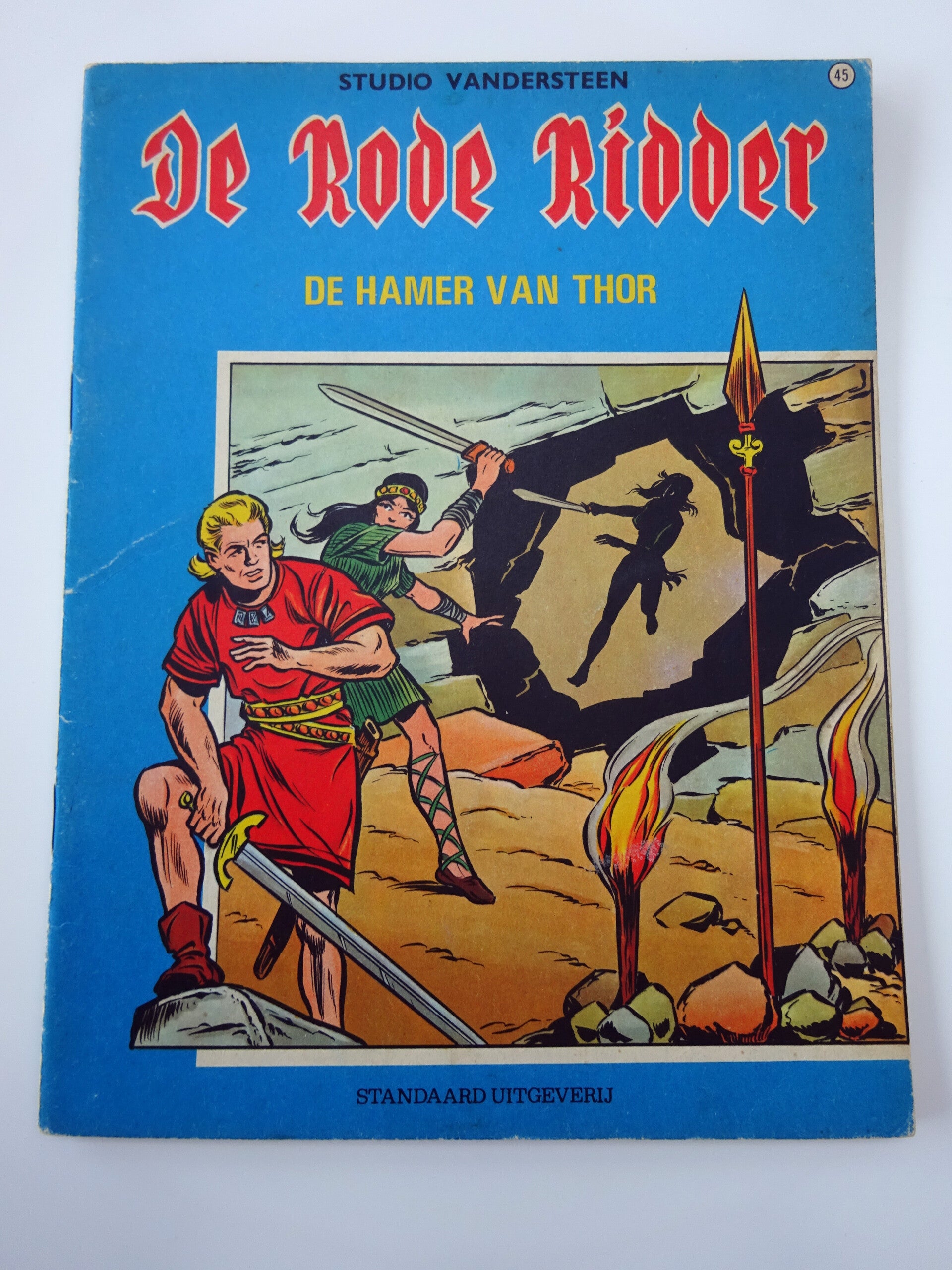 De rode ridder - De hamer van Thor - 1ste druk (1970)