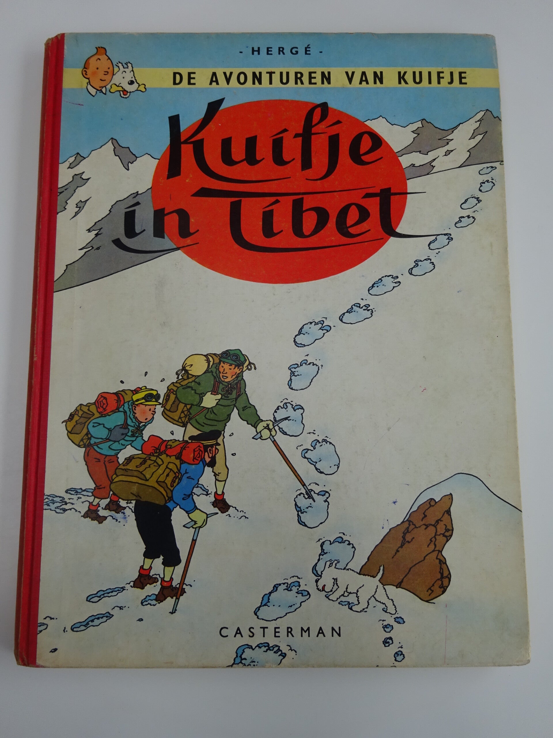 Kuifje in Tibet - 1ste druk (1960)