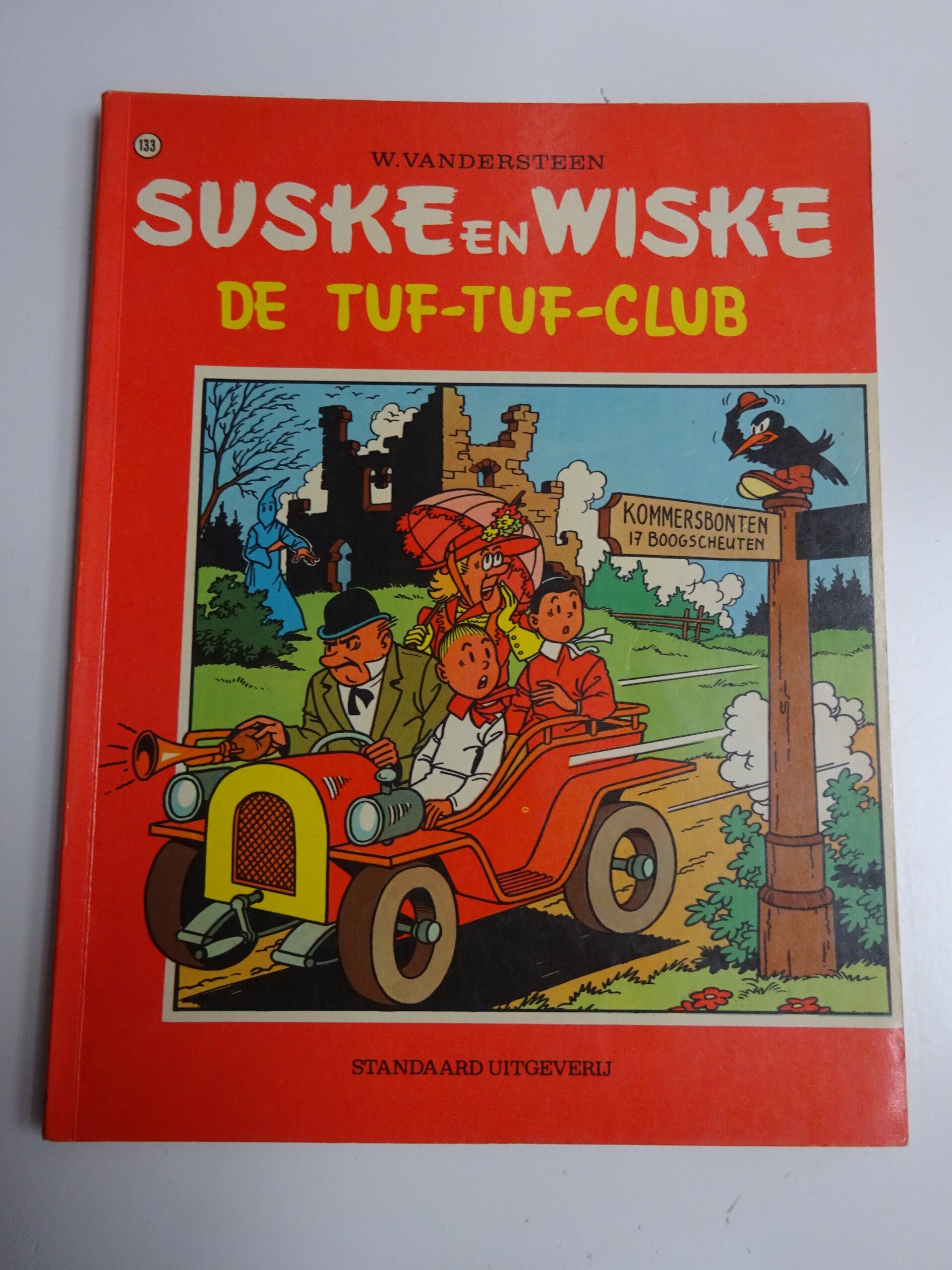 Suske en Wiske - De tuf-tuf-club - 1ste druk VK (1972)