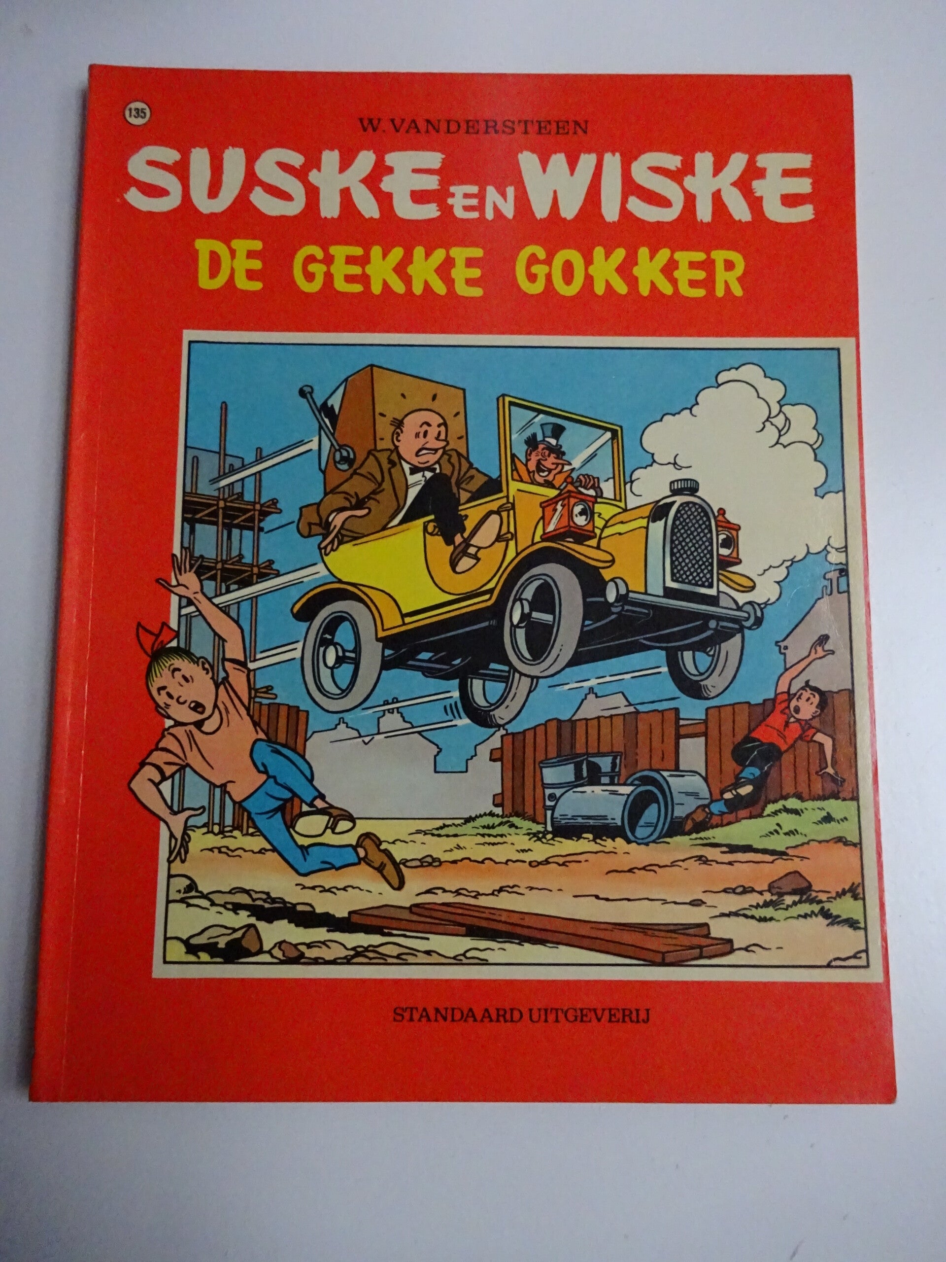 Suske en Wiske - De gekke gokker - 1ste druk VK (1972)