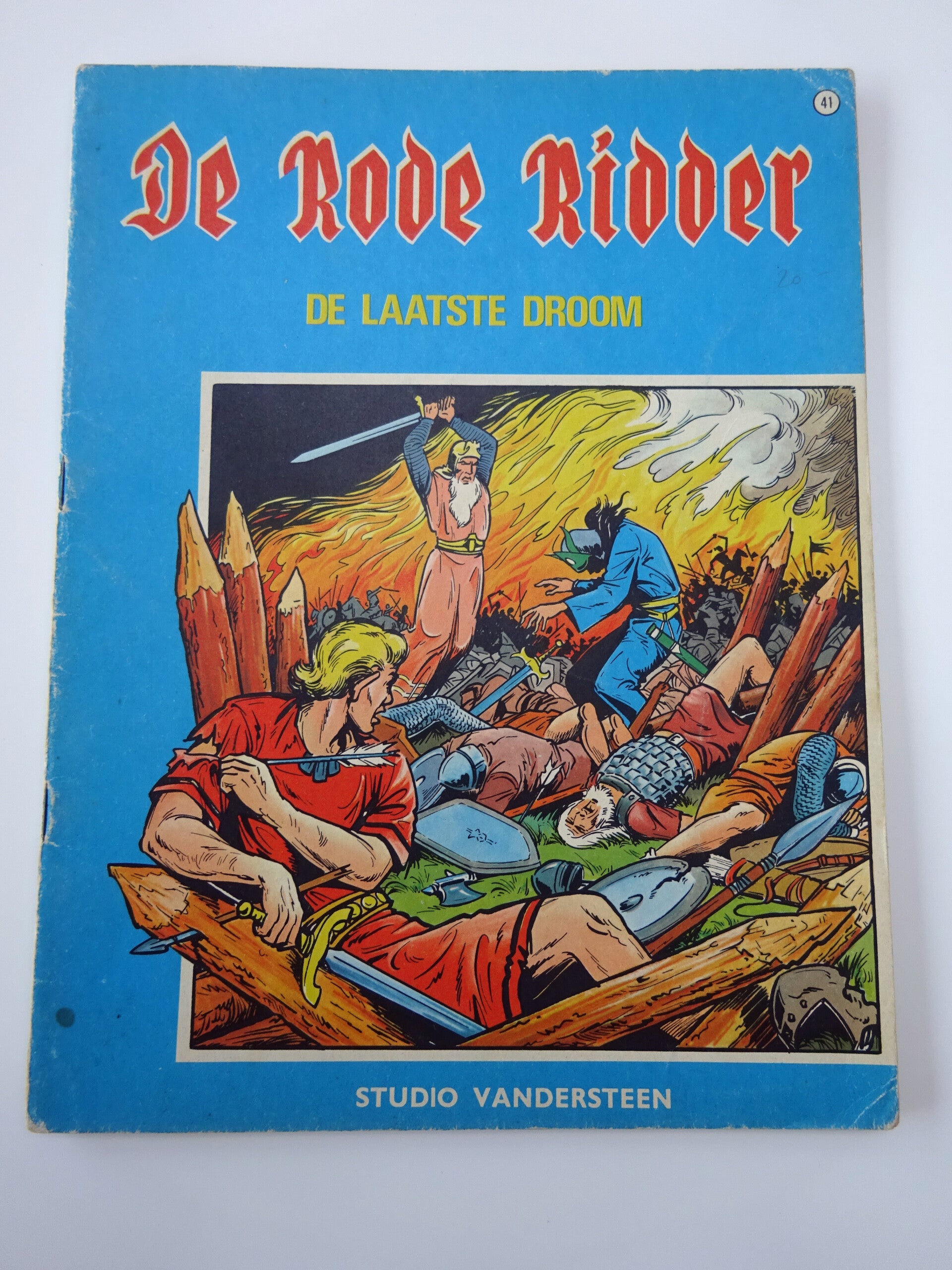 De rode ridder - De laatste droom - 1ste druk (1969)