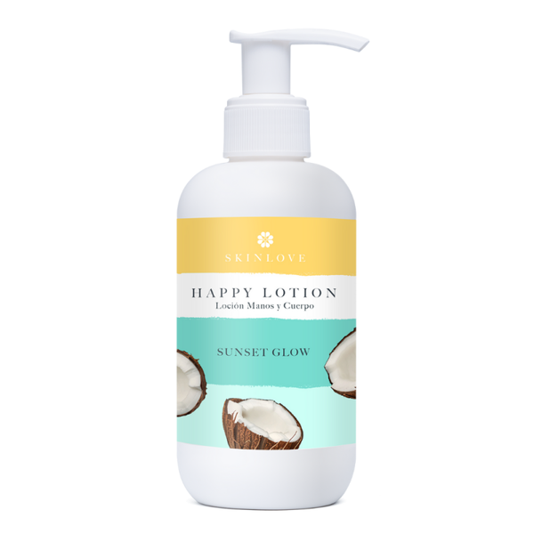 Happy lotion sunset glow