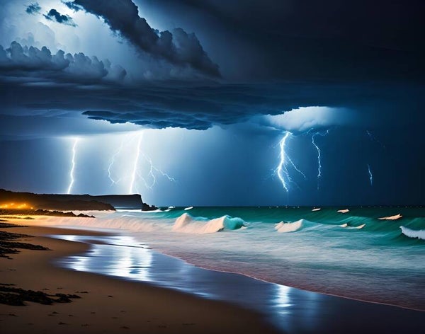 Kunstdruck: (BA 176) Gewitter