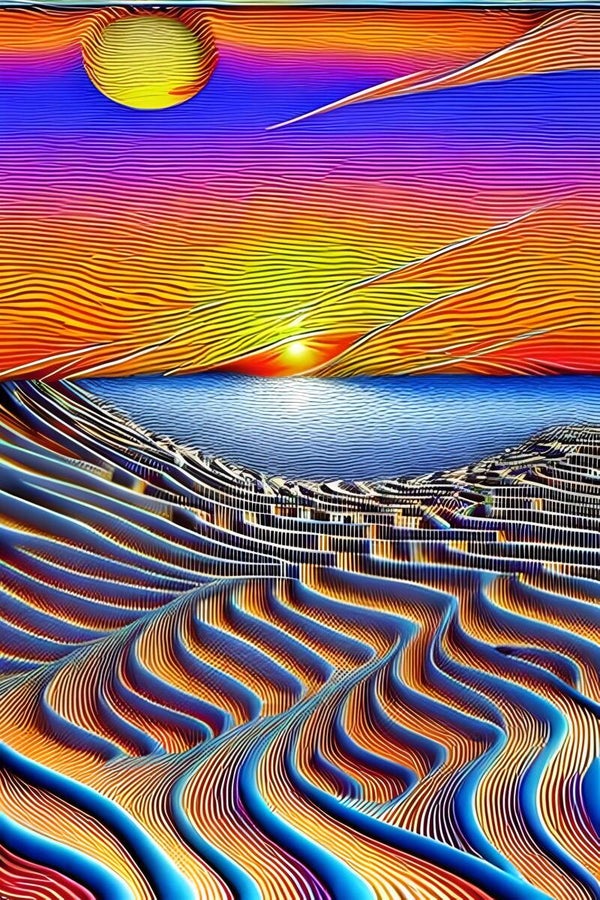 Kunstdruck: (FA 115) Sunrise